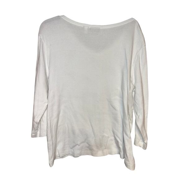 CHICOS studded monkey top size XL - Picture 4 of 5